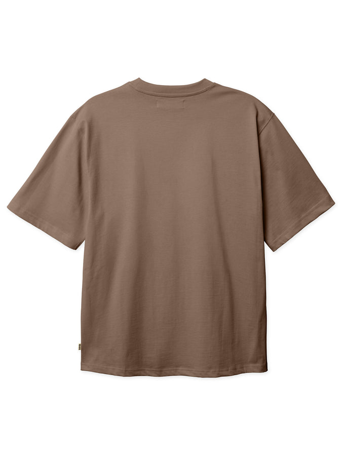 Woodbird Baine Base T-Shirt Spring 2026 | MID BROWN
