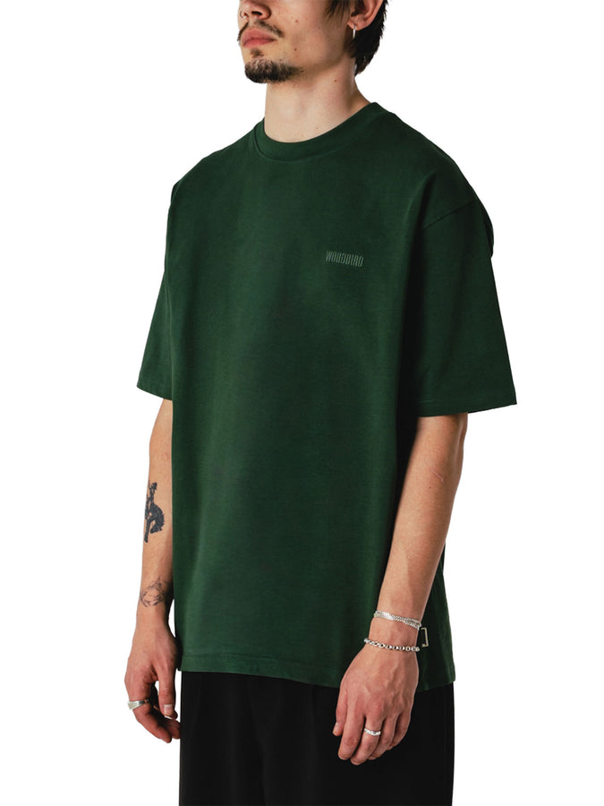 Woodbird Baine Base T-Shirt Spring 2026 | PINE GREEN