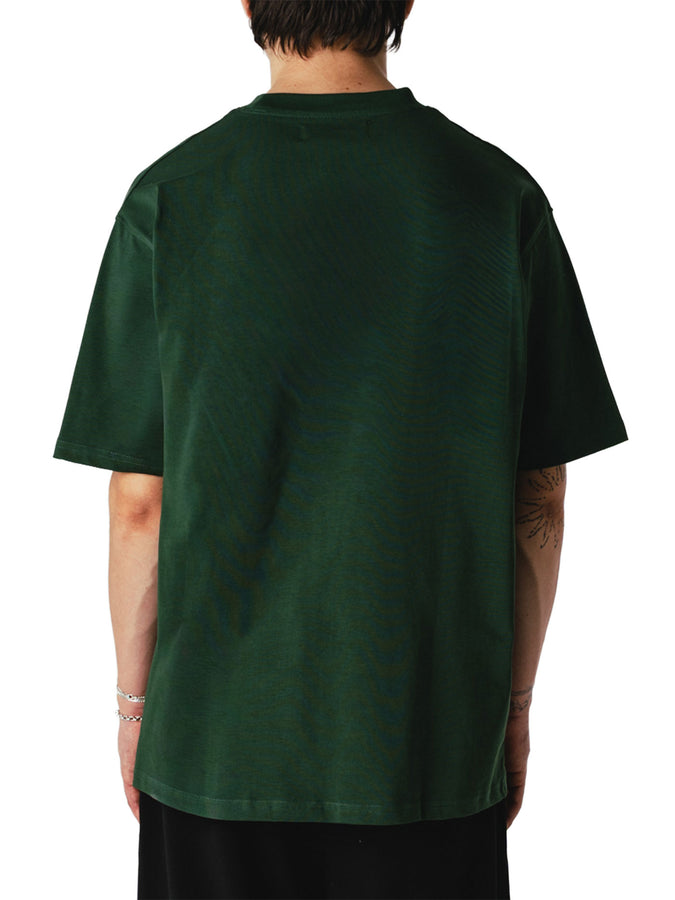 Woodbird Baine Base T-Shirt Spring 2026 | PINE GREEN