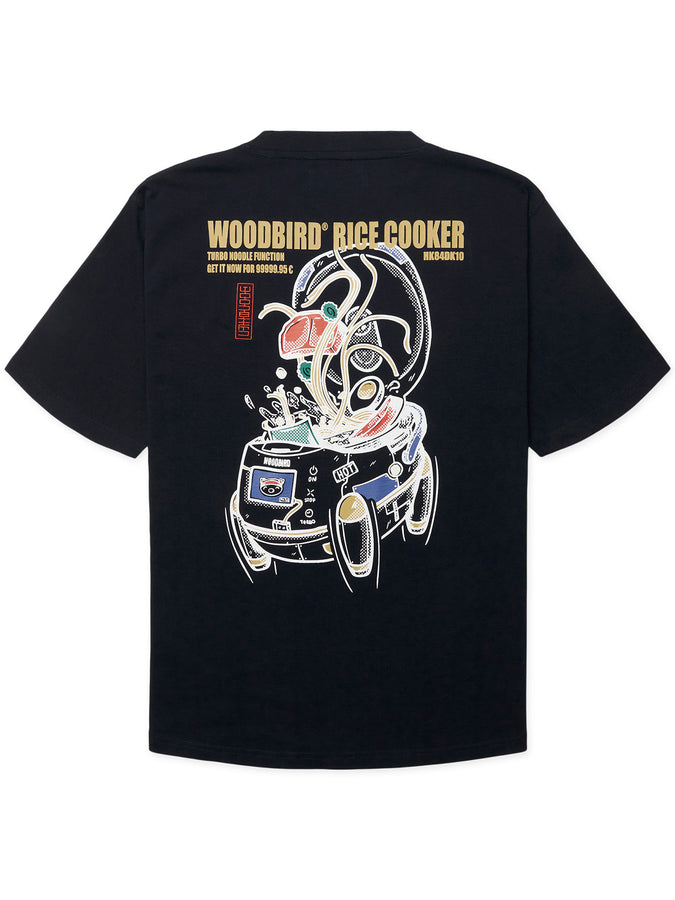 Woodbird Baine Cook T-Shirt Fall 2026 | DARK NAVY