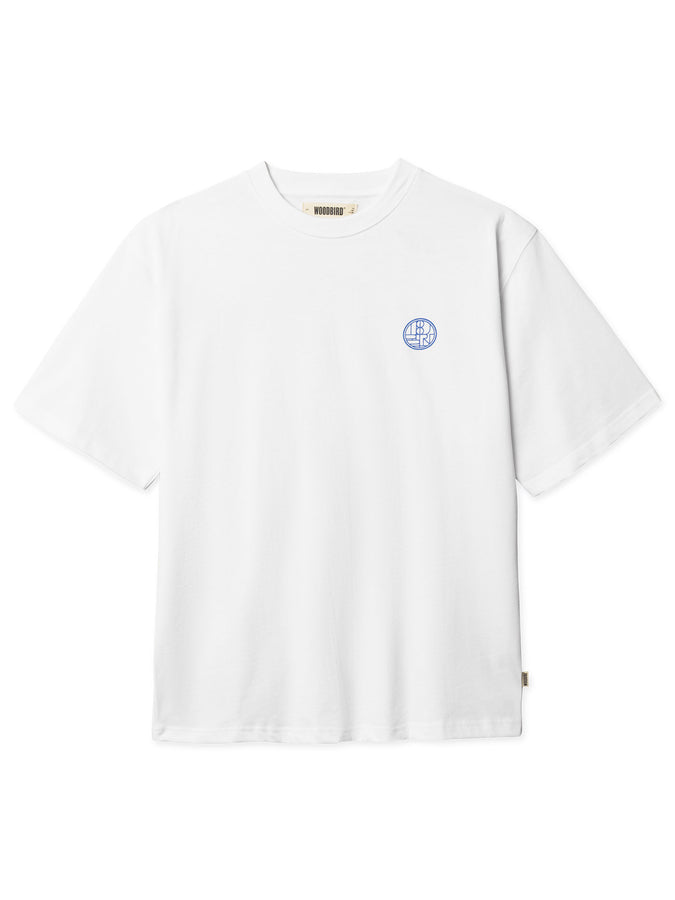Woodbird Baine Dump T-Shirt Spring 2026 | WHITE