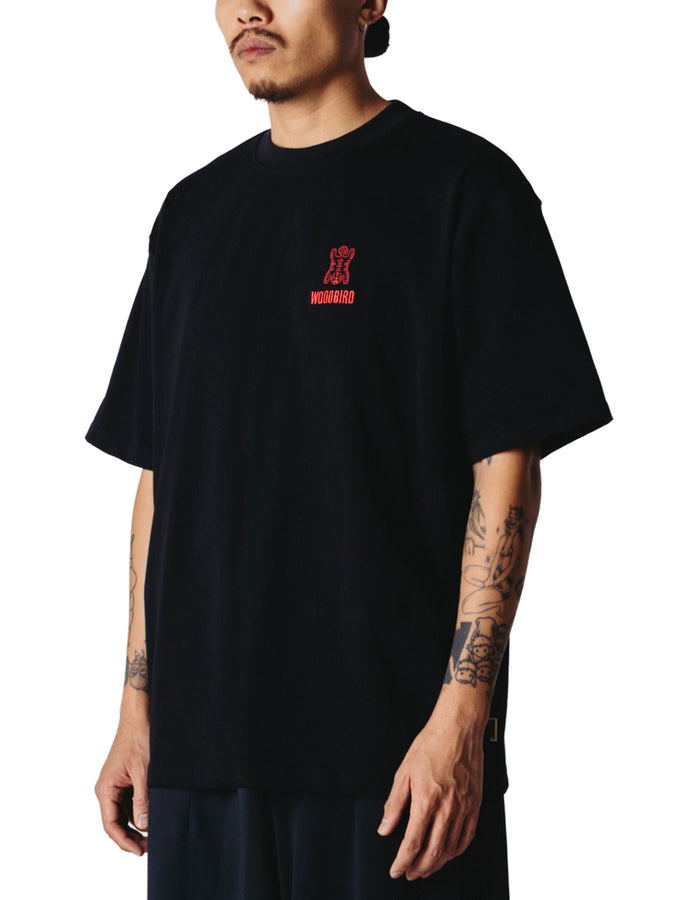 Woodbird Baine Tiger T-Shirt Fall 2026 | BLACK