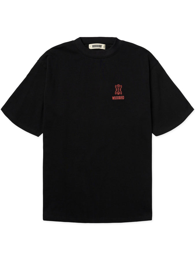 Woodbird Baine Tiger T-Shirt Fall 2026 | BLACK