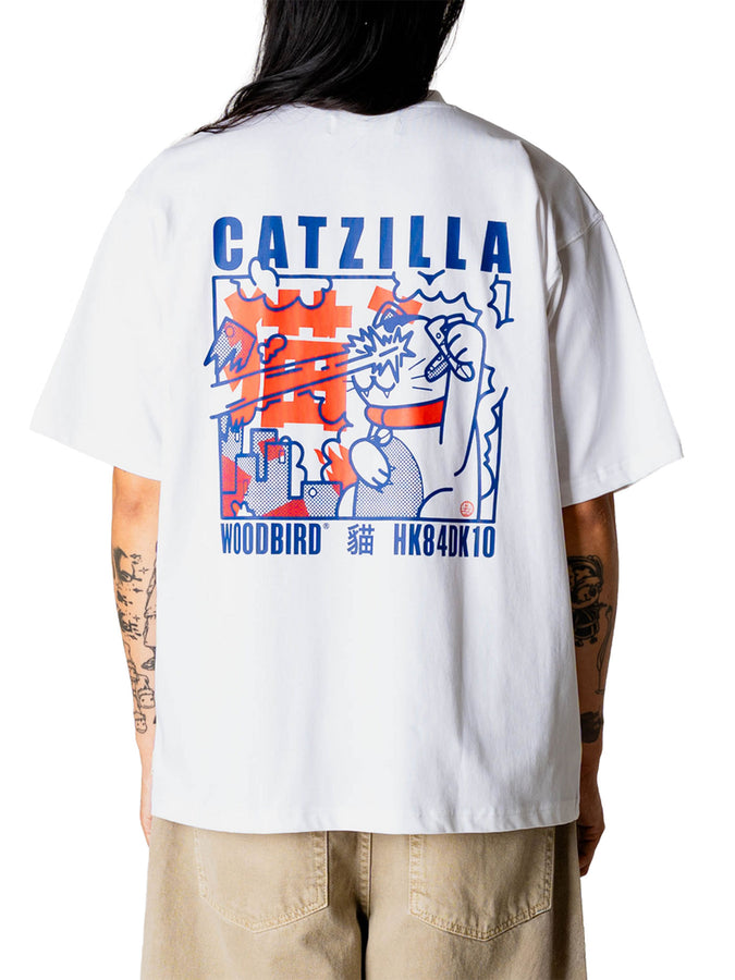 Woodbird Baine Zilla T-Shirt Spring 2026 | WHITE
