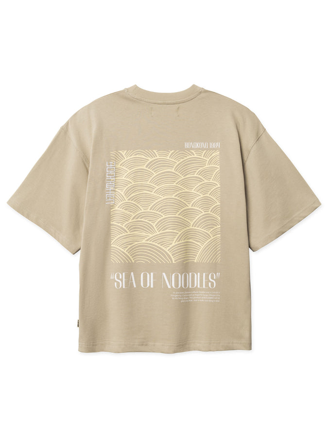 Woodbird Balo Sea T-Shirt Spring 2026 | STONE