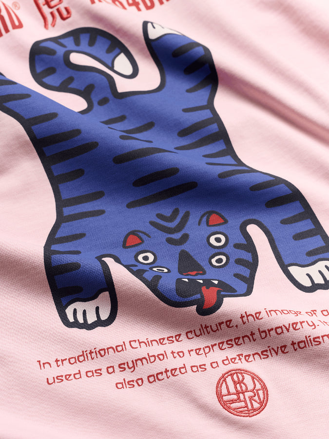 Woodbird Balo Tiger T-Shirt Fall 2026 | VIOLET
