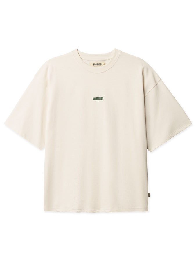 Woodbird Beam Lion T-Shirt Spring 2026 | OFF WHITE
