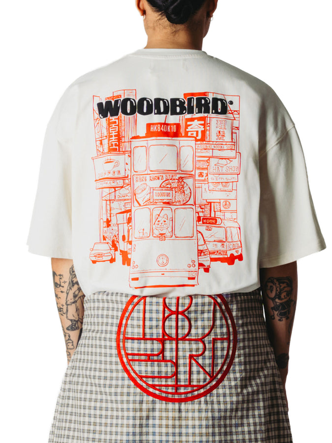 Woodbird Beam Tram T-Shirt Fall 2026 | OFF WHITE