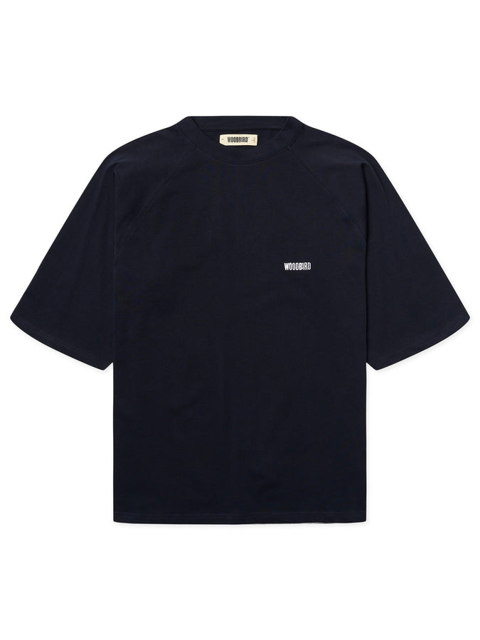 Woodbird Blake HK Home T-Shirt Fall 2026 | DARK NAVY