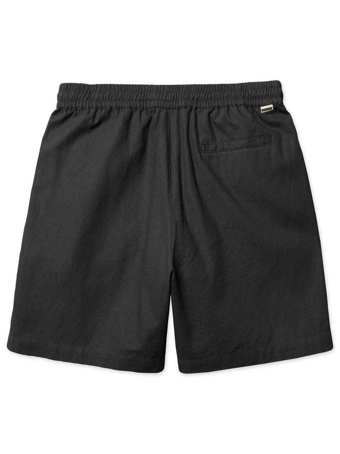 Woodbird Bommy Linen Shorts Spring 2026 | BLACK