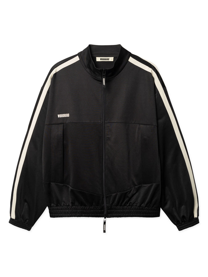 Woodbird Chang Track Jacket Spring 2026 | BLACK