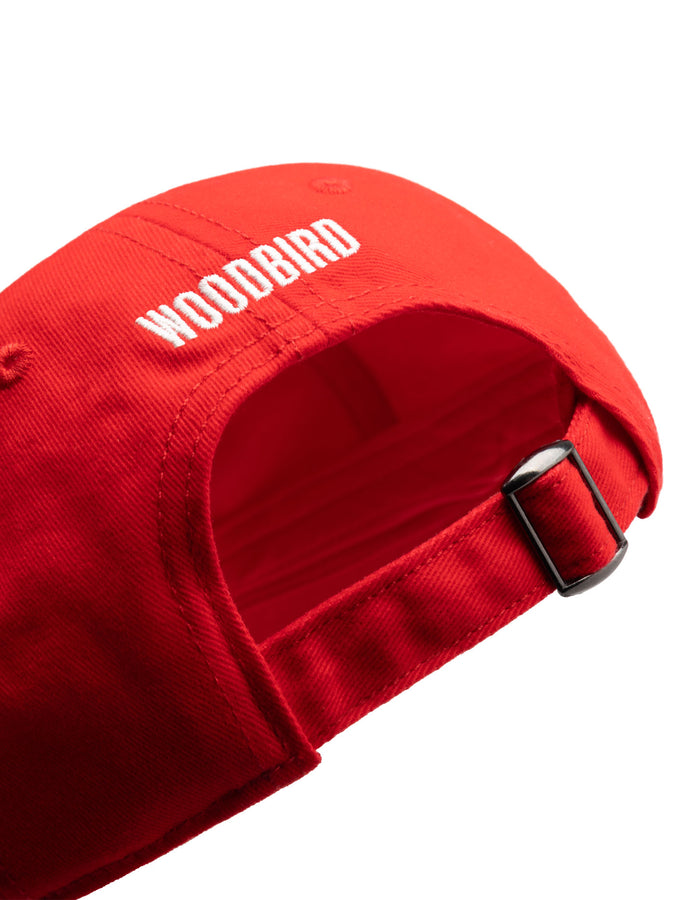 Woodbird Chuck Supply Hat | BRIGHT RED