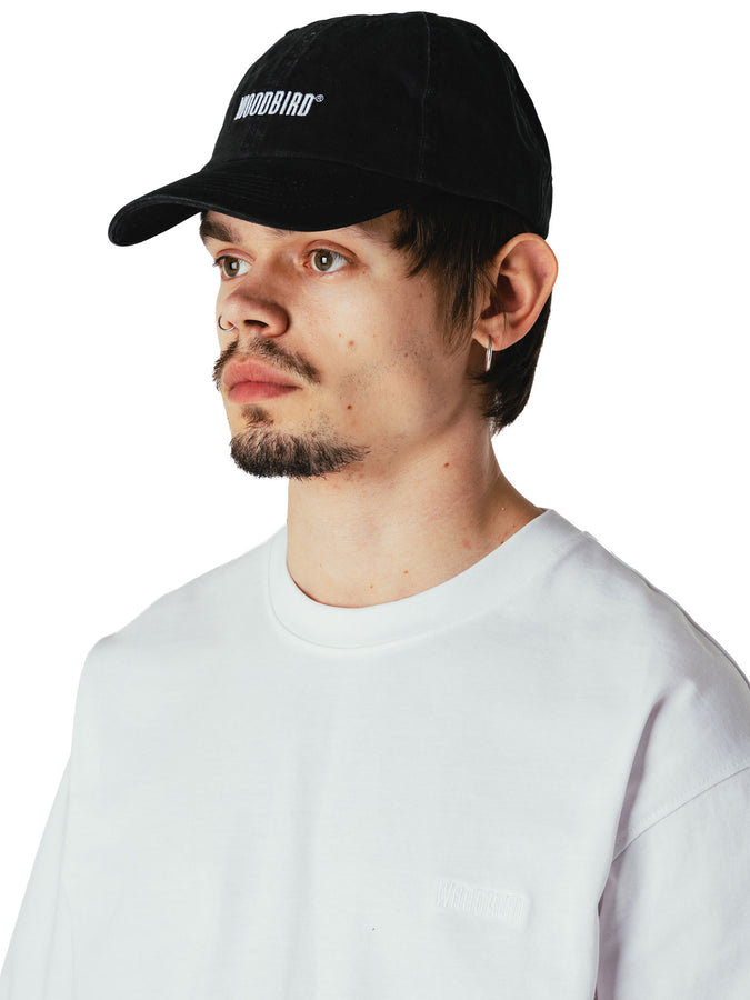Woodbird Core Twill Hat 2026 | BLACK/WHITE