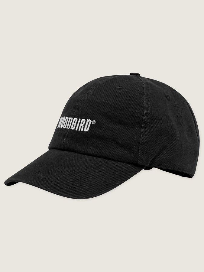 Woodbird Core Twill Hat | BLACK/WHITE
