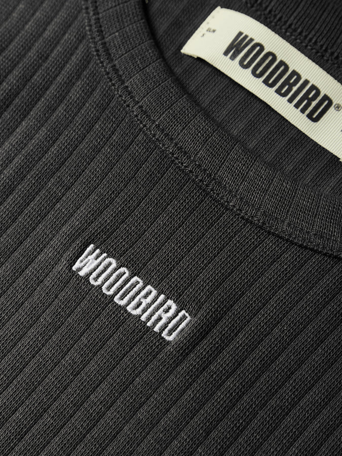 Woodbird Dee Base Tank Top Fall 2026 | BLACK