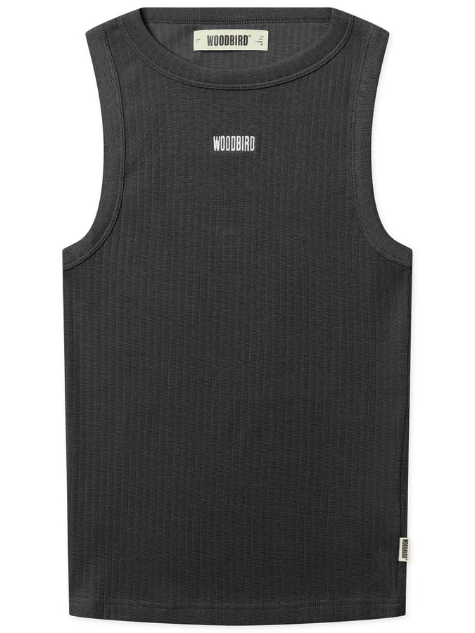 Woodbird Dee Base Tank Top Fall 2026 | BLACK