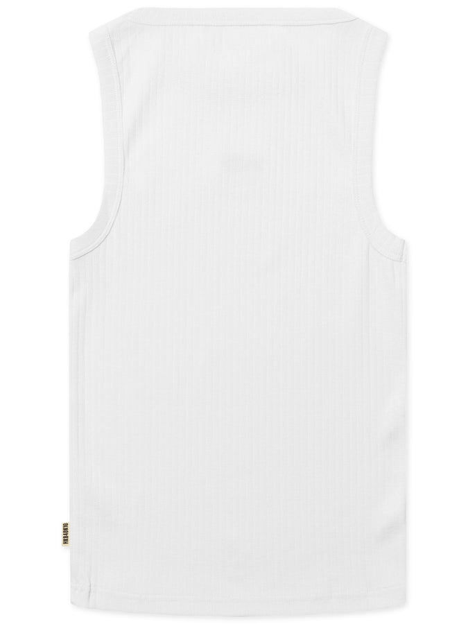 Woodbird Dee Base Tank Top Fall 2026 | WHITE