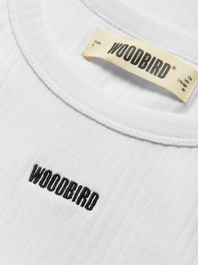 Woodbird Dee Base Tank Top Fall 2026 | WHITE