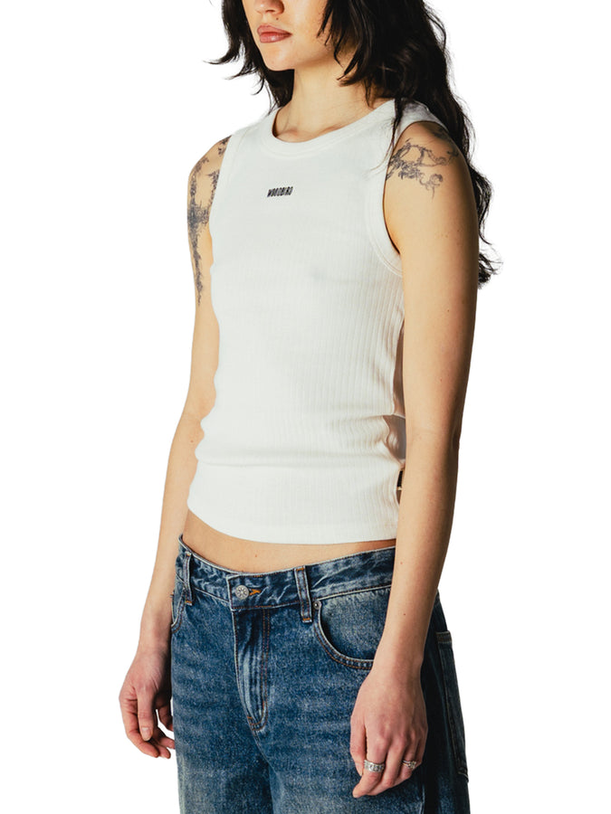 Woodbird Dee Base Tank Top Fall 2026 | WHITE