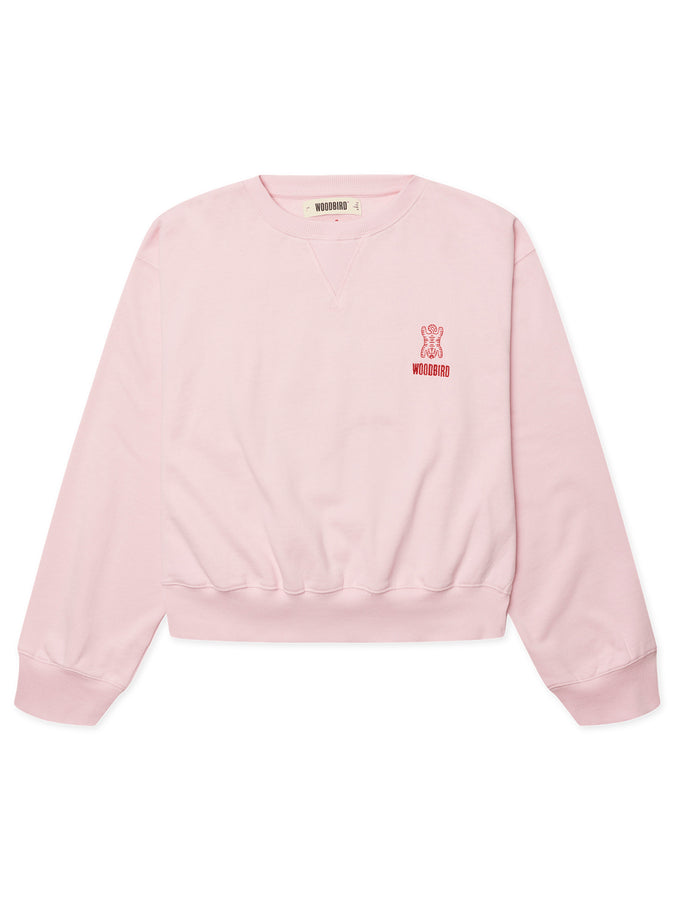 Woodbird Franka Tiger Crewneck Sweatshirt Fall 2026 | VIOLET