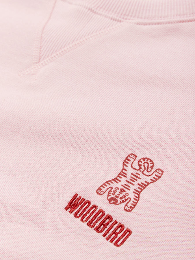 Woodbird Franka Tiger Crewneck Sweatshirt Fall 2026 | VIOLET