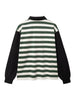 Woodbird Hiro Stripe Zip Long Sleeve Polo Spring 2026