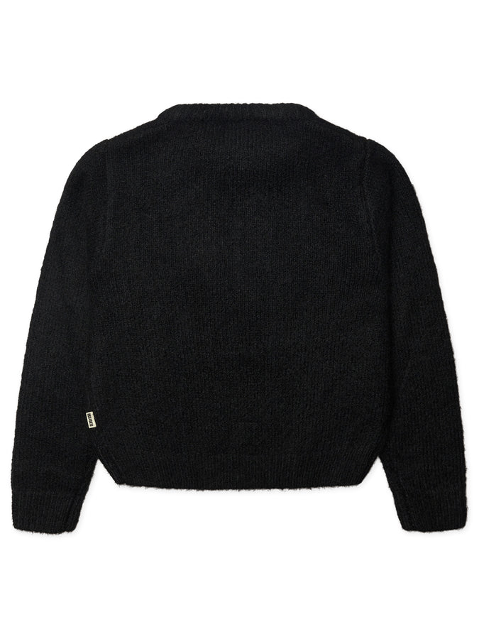 Woodbird Hua Fluffy Sweater Fall 2026 | BLACK