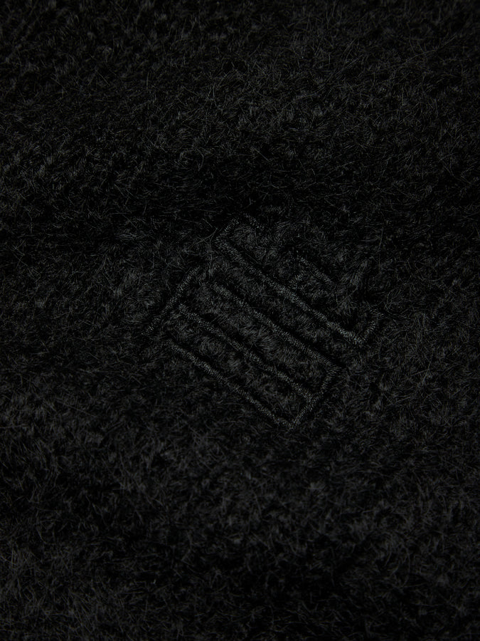 Woodbird Hua Fluffy Sweater Fall 2026 | BLACK