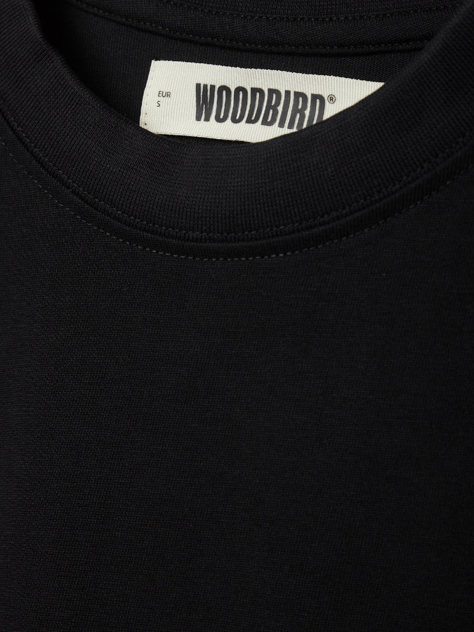 Woodbird Juno Base T-Shirt Fall 2026 | BLACK