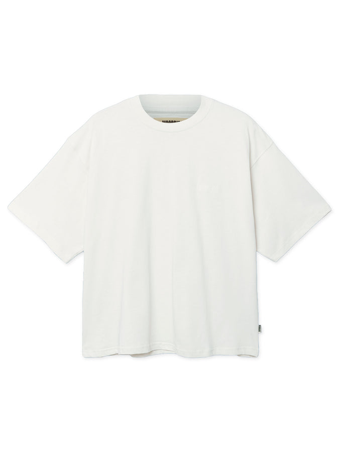 Woodbird Juno Base T-Shirt Fall 2026 | WHITE