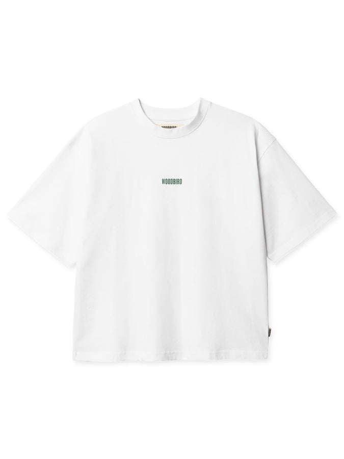 Woodbird Juno Lion T-Shirt Spring 2026 | WHITE