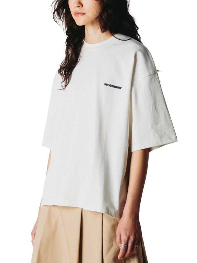 Woodbird Juno Tram T-Shirt Fall 2026 | OFF WHITE
