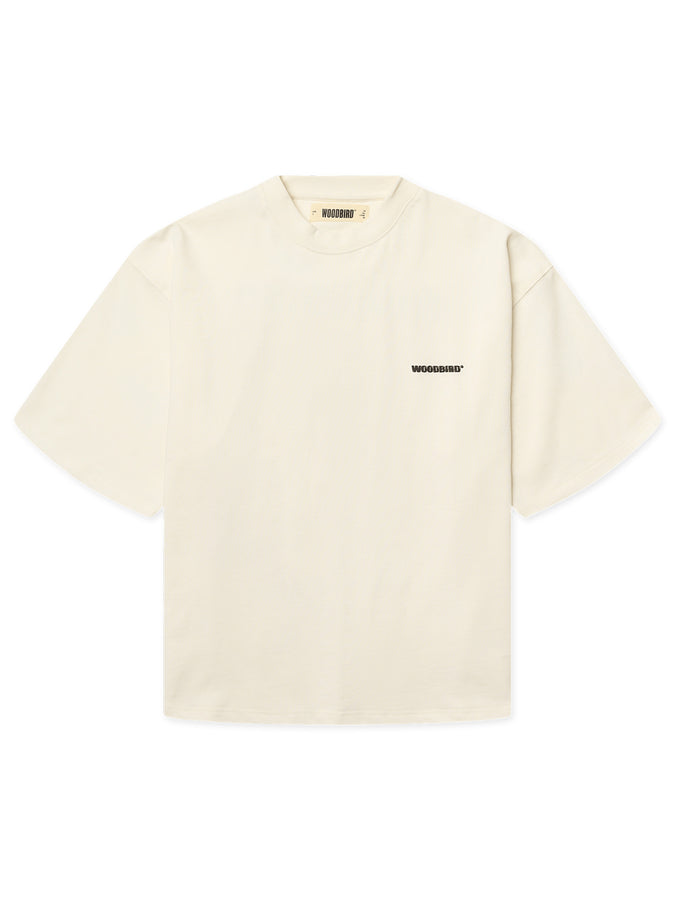 Woodbird Juno Tram T-Shirt Fall 2026 | OFF WHITE