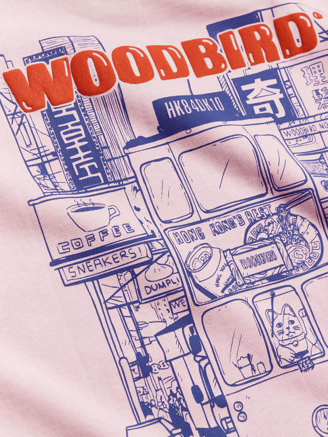 Woodbird Juno Tram T-Shirt Fall 2026 | VIOLET