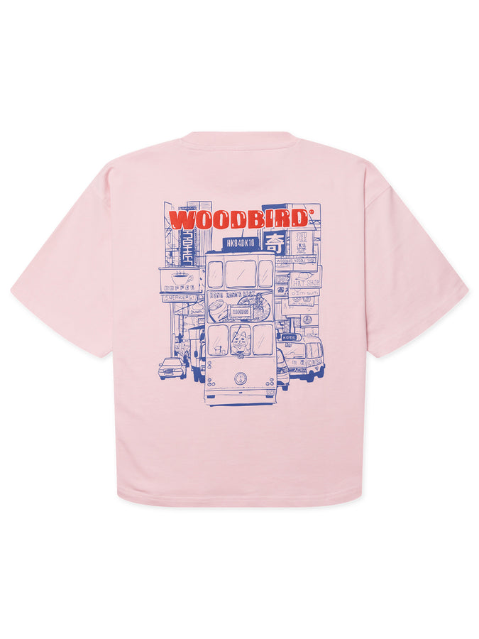 Woodbird Juno Tram T-Shirt Fall 2026 | VIOLET