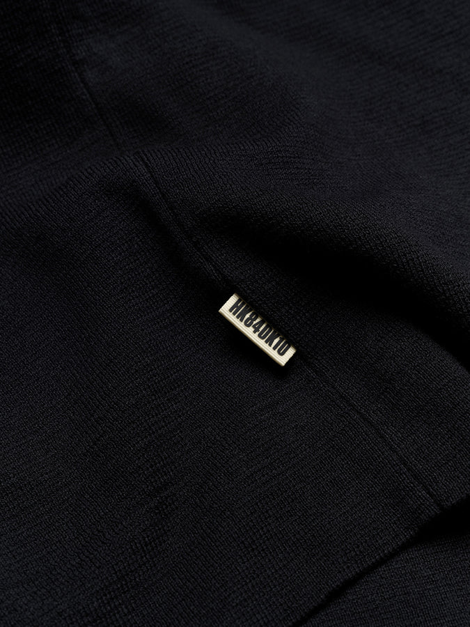 Woodbird Kimchi 1/2 Zip Top Fall 2026 | BLACK