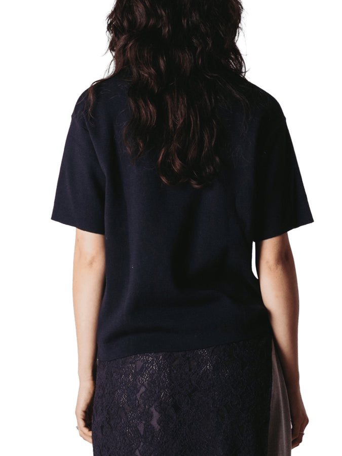 Woodbird Kimchi 1/2 Zip Top Fall 2026 | BLACK