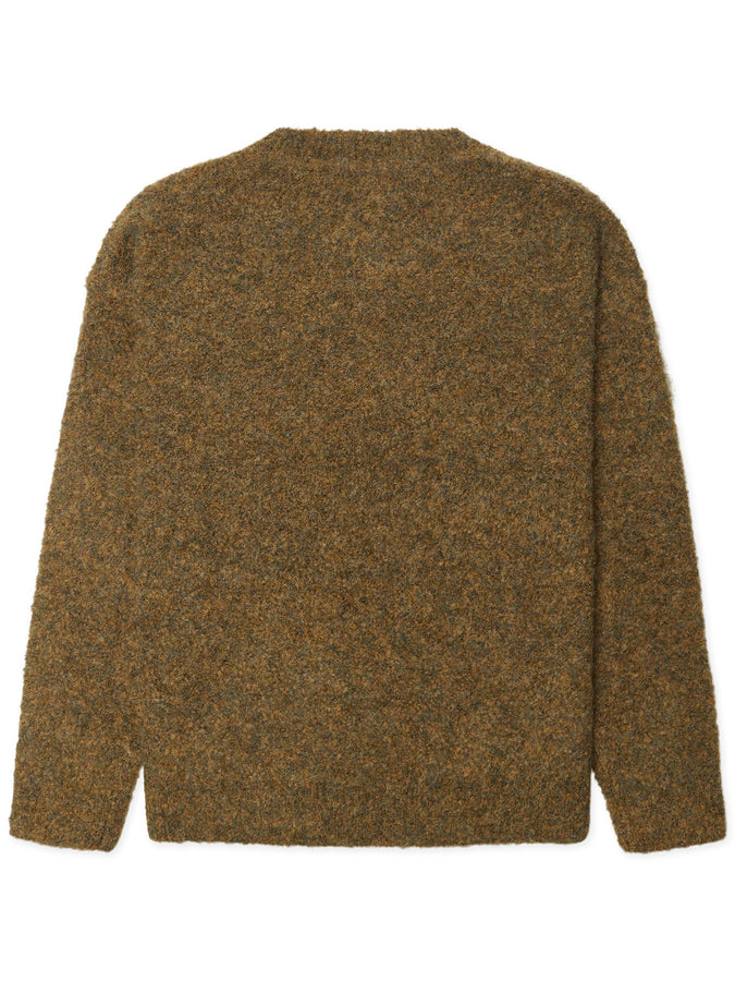 Woodbird Kurt Loop Sweater Fall 2026 | DARK OLIVE