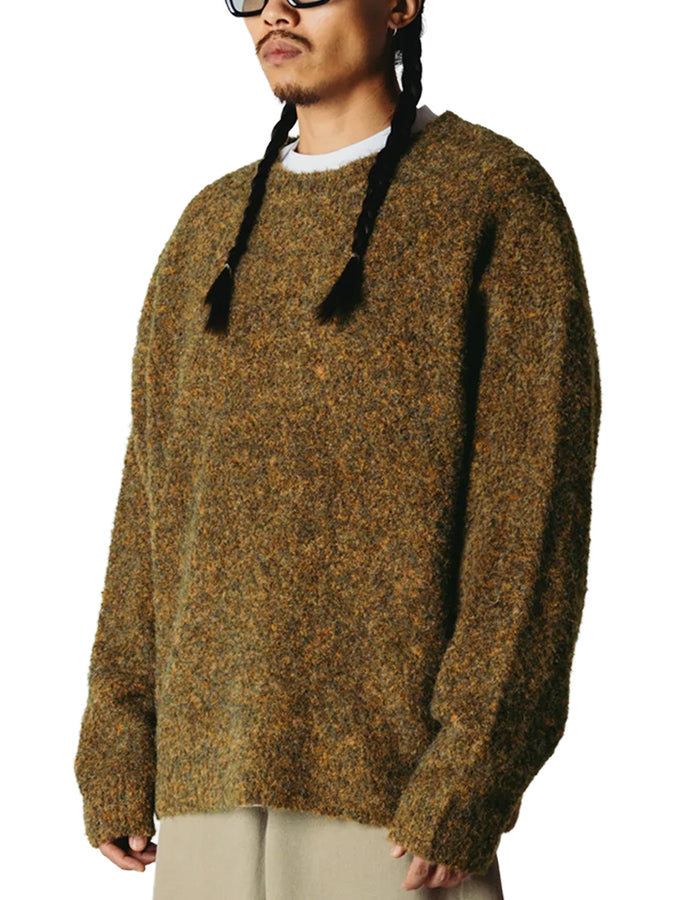 Woodbird Kurt Loop Sweater Fall 2026 | DARK OLIVE