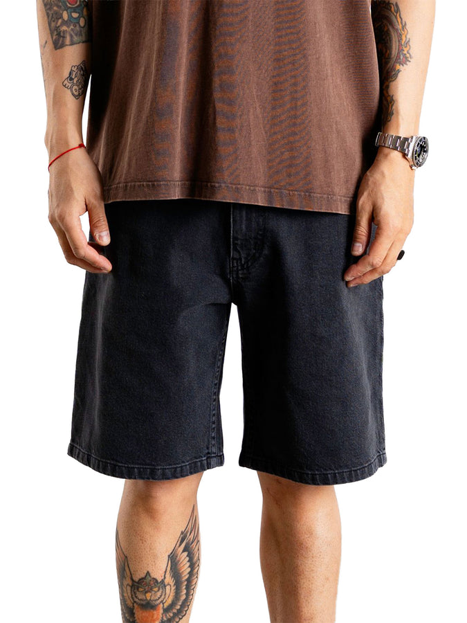 Woodbird Leroy Crow Shorts Spring 2026 | BLACK VINTAGE