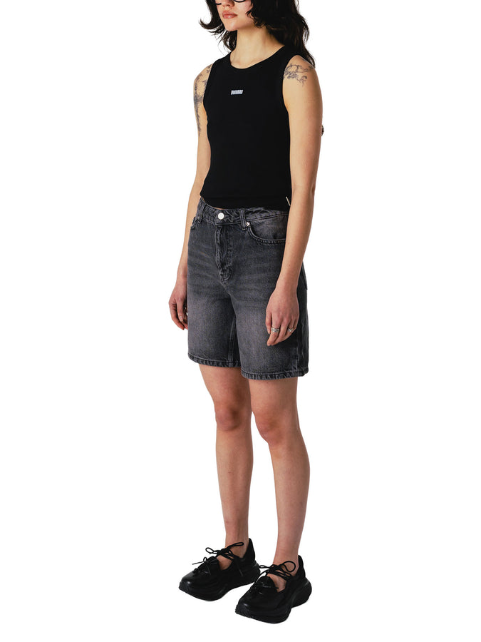 Woodbird Maggie Eclipse Shorts Spring 2026 | GREY/BLACK