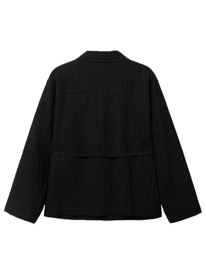 Woodbird Ochi Quilt Jacket Spring 2026 | BLACK