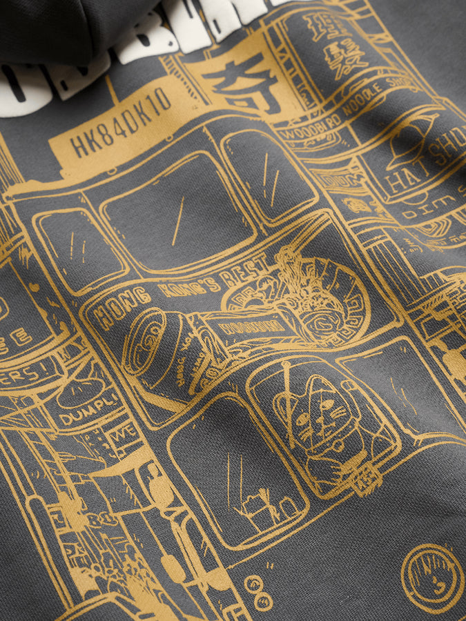 Woodbird Pacs Tram Hoodie Fall 2026 | SLATE BLUE