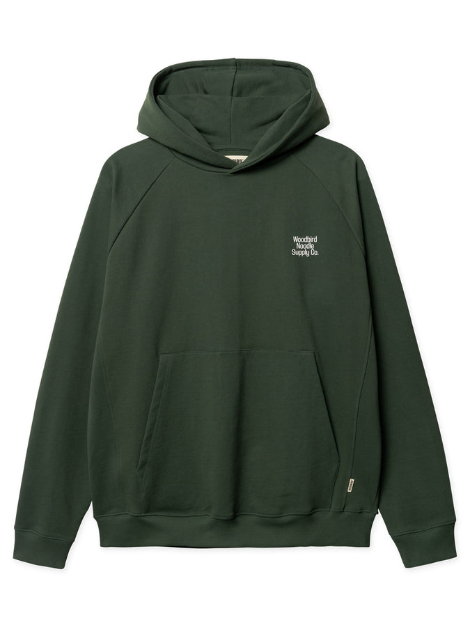 Woodbird Paw Supply Hoodie Spring 2026 | PINE GREEN
