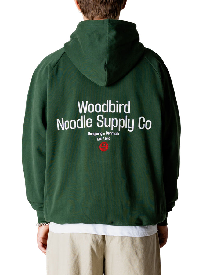 Woodbird Paw Supply Hoodie Spring 2026 | PINE GREEN