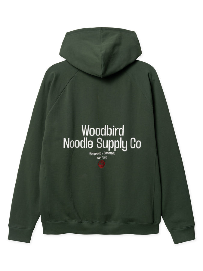Woodbird Paw Supply Hoodie Spring 2026 | PINE GREEN