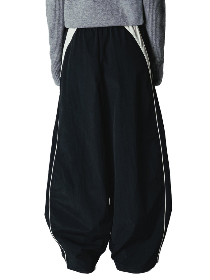 Woodbird Poke Sport Pants Fall 2026 | BLACK/OFF WHITE