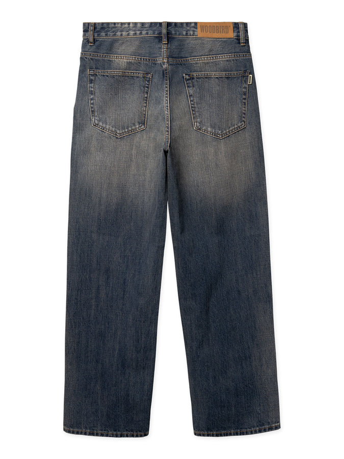 Woodbird Rami Buff Jeans Spring 2026 | DARK BLUE