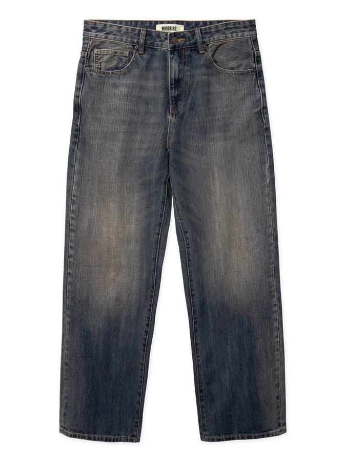 Woodbird Rami Buff Jeans Spring 2026 | DARK BLUE