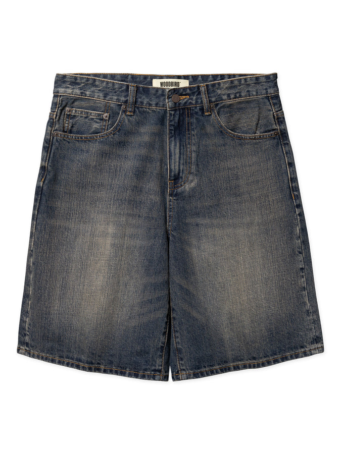 Woodbird Rami Buff Shorts Spring 2026 | DARK BLUE